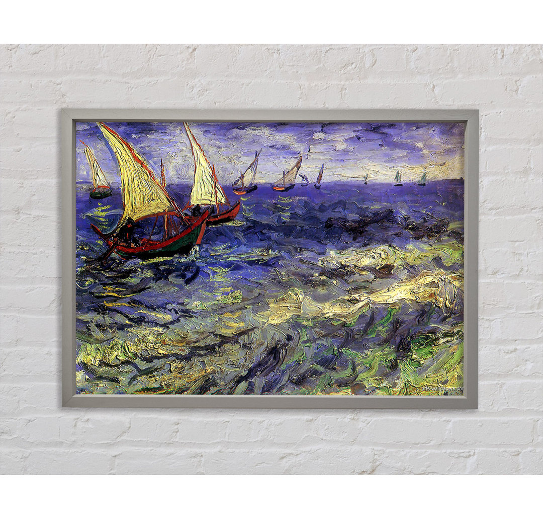 Van Gogh Schiff N Boote - Druck