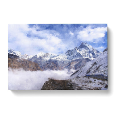 Mountain View Vol.4 - Wrapped Canvas Print