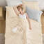 Couvre-lit en polyester et rayonne provenant de draps en bambou-110222901-110222908