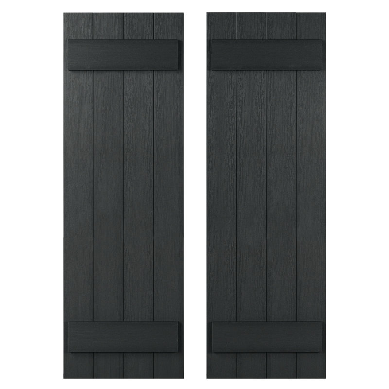13.2'' Board & Batten Shutters, 47"