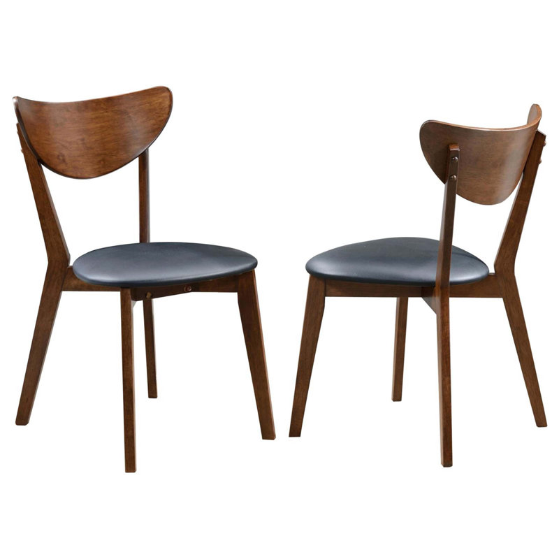 Chaises d'appoint ouvertes (ensemble de 2)