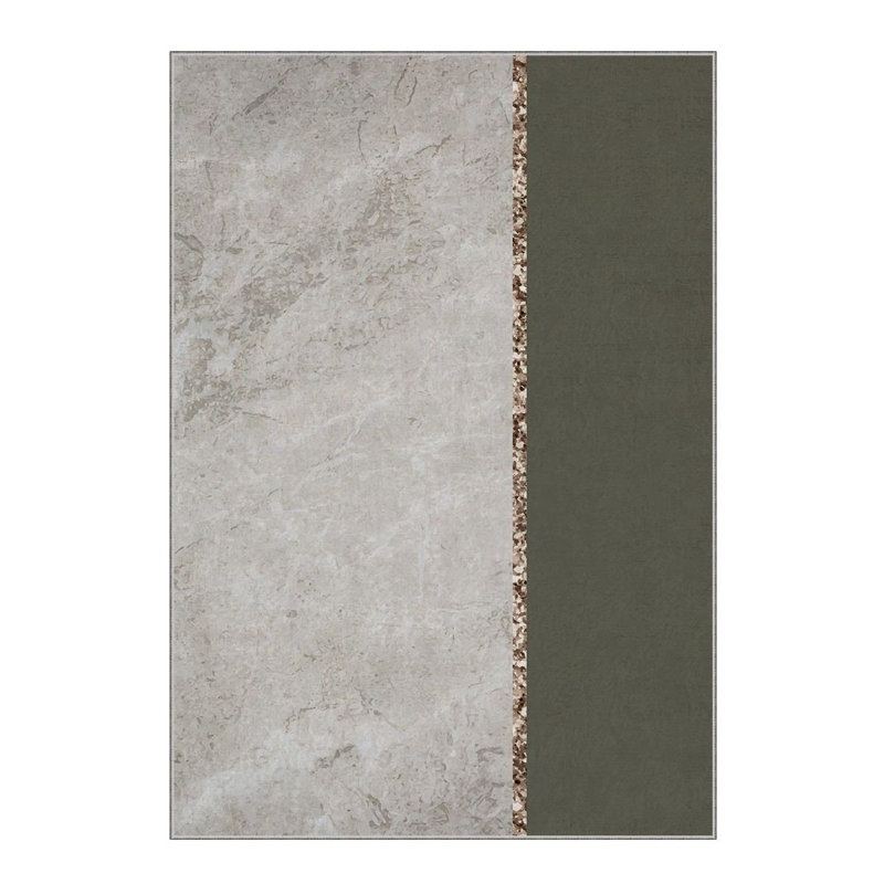 Soft Woven Area Rug, 100% Polyester, 31.5 x 55.1 inches | 740 g/m², Non-Slip Felt Dot Underside, Machine Washable | Low Pile Height: 0.16 inches, Perfect for Living Room, Bedroom, and Dining Areas