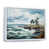 Cadre flottant blanc