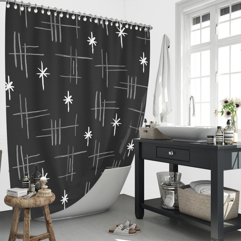 Farias Shower Curtain, 93" H x 70" W