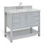 Magnolia Bath Vanity Rectangular Basin S043SCWRV-823497163-839572200