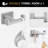 5 - Piece Bathroom Hardware Set