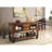 Juran Rectangular Kitchen Cart in Distressed Chestnut