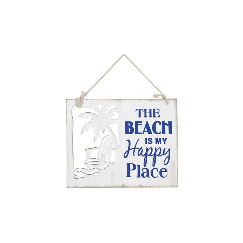 Décoration murale beach is my happy place
