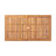 Table de salle à manger d'extérieur extensible en bois d'acacia, naturel