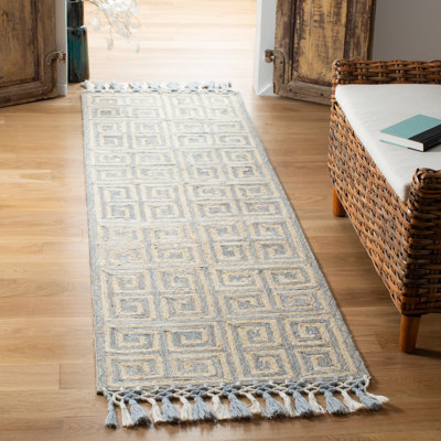 Currie Hand Tufted Performance Geometric Rug