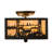 Glass Flush Mount