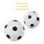 Jeu de 6 balles de remplacement Barrington, jeu de soccer noir et blanc de 36 mm, accessoires de soccer de table durables