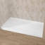 Plateau de douche rectangulaire 60 po x l 32 po en acrylique blanc alcôve avec seuil de douche-107814668