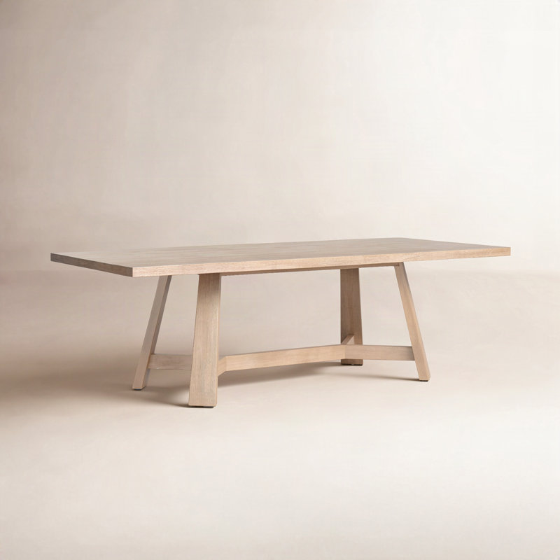 Munich Dining Table, Light Brown
