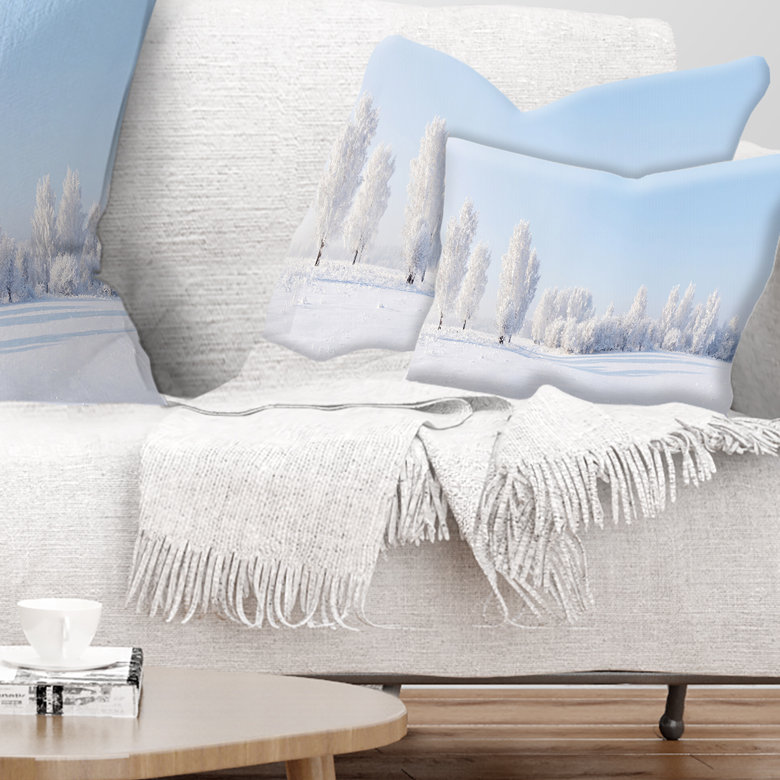 Landscape Reversible Throw Pillow