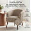Mid-Century Modern Upholstered Tub Chair-1903567503