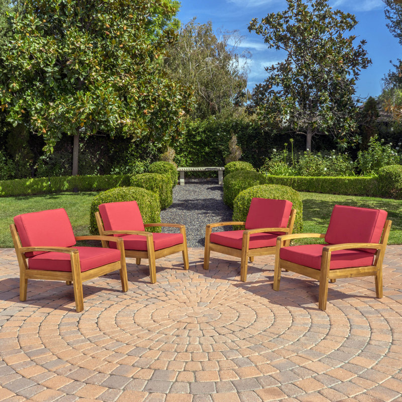 Fauteuil l 27 po Berkley, Rouge