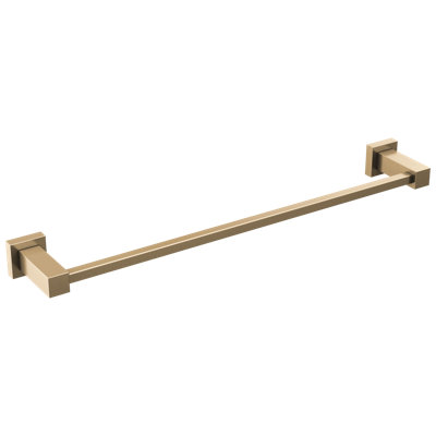 Velum 18-Inch Single Towel Bar, Bathroom Towel Holder, Wall Mounted Towel Rack, Towel Hanger