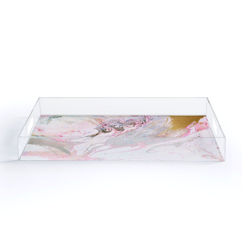 Plastic / Acrylic Tray, 1" H x 8" W x 6" L