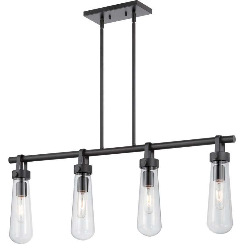 Malupo 4 - Light Kitchen Island Pendant, Aged Bronze