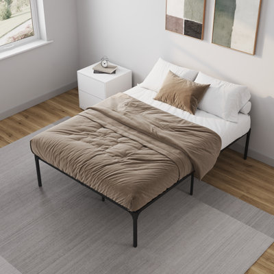 Zeta 16'' Metal Platform Bed