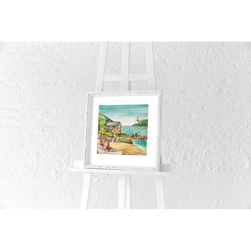 Harbour Beacon by Joe Ramm - Single Picture Frame Print