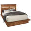 Grand lit plateforme Mallory Smokey