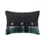 Grand, microfibre, édredon et drap 9 pièces, motif écossais noir sarcelle, preuve, ensemble de lit en microfibre grand sarcelle / noir lavable à la machine -, étiqueté pour la peau