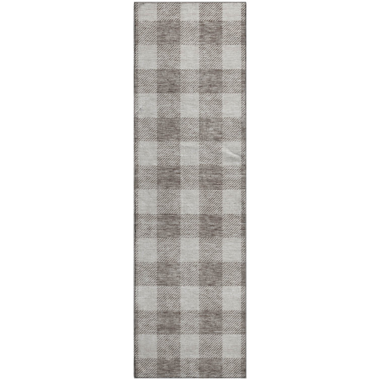 Premium Machine Washable Prisco Taupe Rug