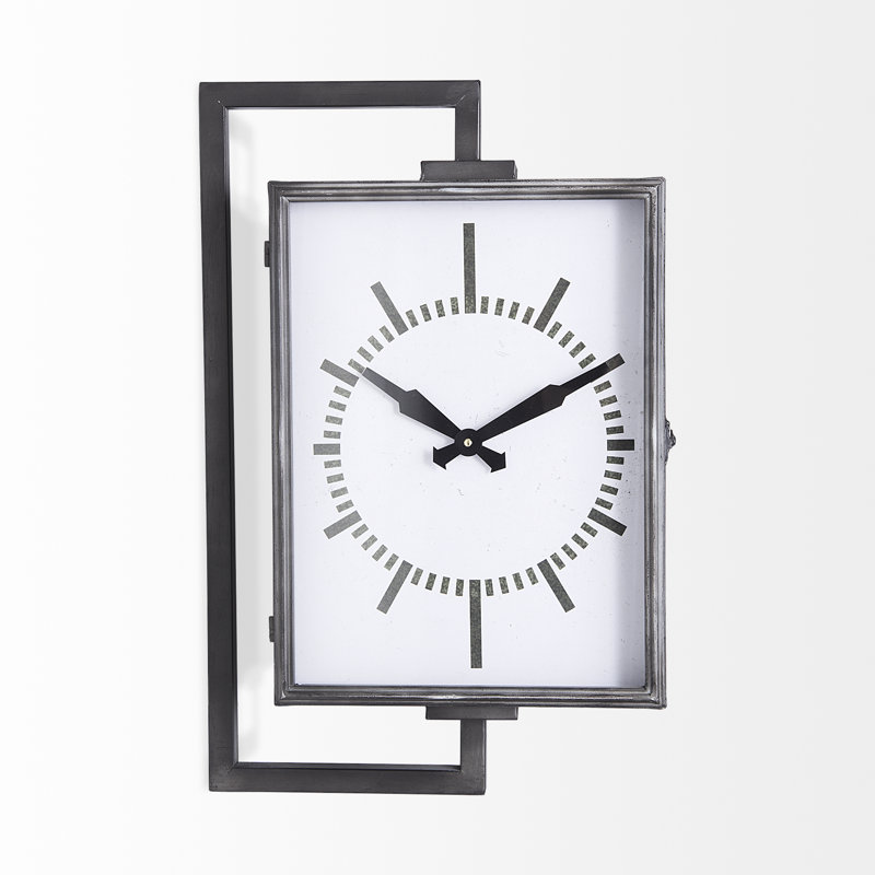 Rayford Metal Wall Clock