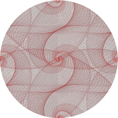 Tapis zone grise à motifs