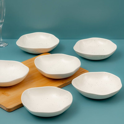 Bol empilable en porcelaine | Bol 6,6 po Lin Dotts