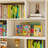 Toy Storage Organizer with 2 Movable Drawers, Multi-Functional 7 Shelf Kids Bookcase with 2 Hooks, Children Book Shelf for Kids Room