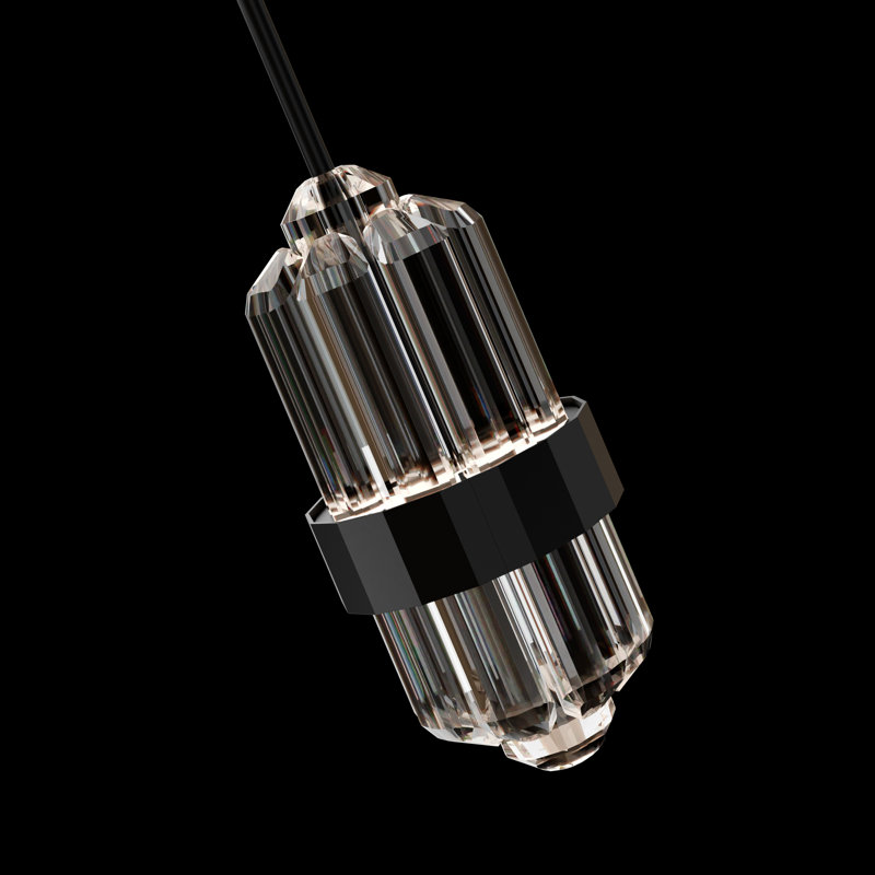 Silo 1 - Light LED Pendant, Aged Brass