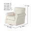 Fauteuil pivotant en polyester Silverlock-67955640