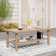 Ensemble de table basse en rotin pour conversation
