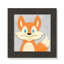«Cheery Fox», impression sur papier-47842078-47842072