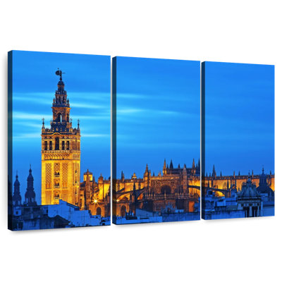 Seville Cathedral Before Dark