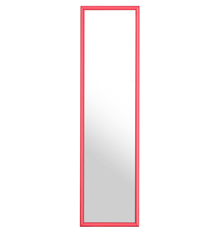 Overdoor Full Length Mirror, Pink