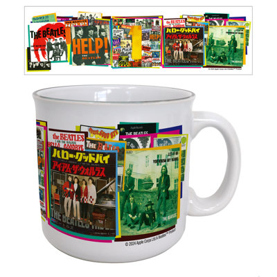 The Beatles - 1 simple Collag 20 oz. Tasse de camping
