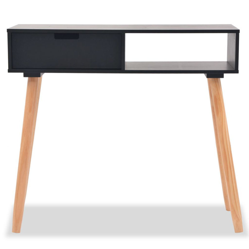 Adel 80cm Console Table, Black