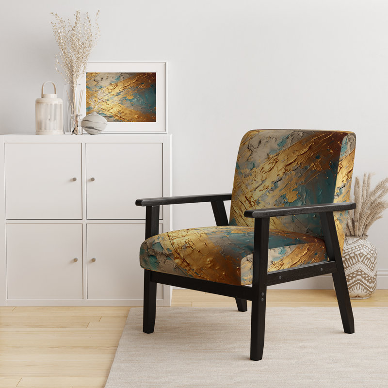 Chaise avec accoudoirs rembourrée Exquise