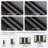 Grommet Top Blackout Room Darkening Curtains, Solid Thermal Insulated Polyester Window Curtain Set, 2 Panels-264609305-264609301-259254592