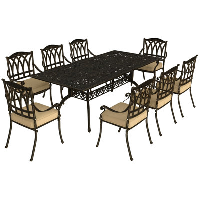 Patio Dining Set Table,
