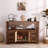 Brown Solid Wood Sideboard-2110121580