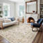 Tapis oriental beige / doré en laine fabriqué à la main Eiligio-2083988775