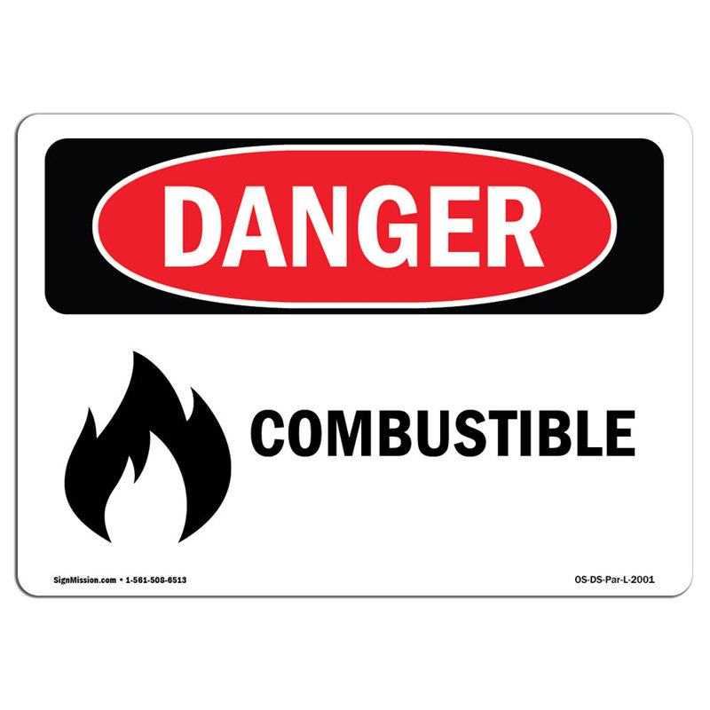 Plaque en aluminium combustible 12 x 18, H 12 po x l 18 po x P 0,1 po