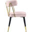 Chaise d'appoint en velours Jeudi-1631554395
