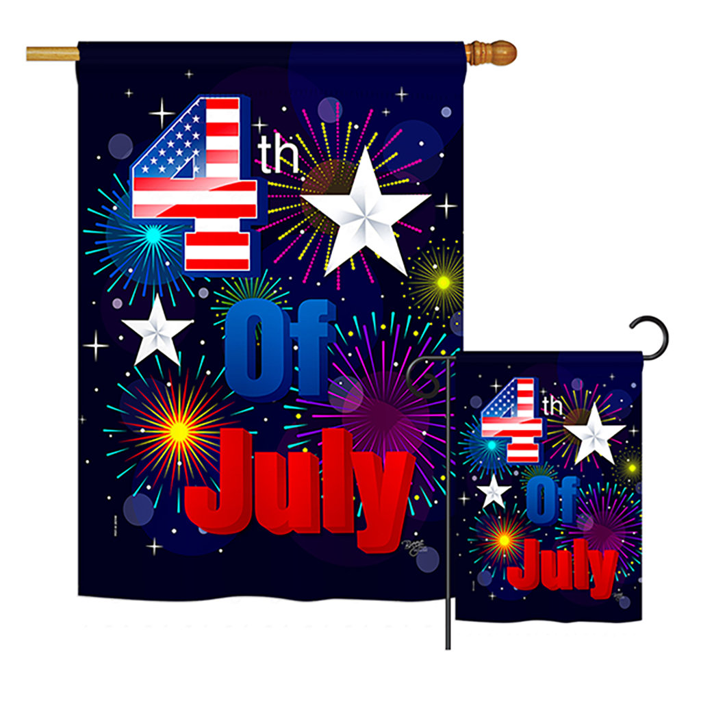 Pimm Double Sided Polyester Independence Day Garden Flag The Holiday Aisle®