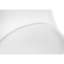 Chaise de bureau juvénile avec hauteur réglable - ergonomique, pivotante, structure en métal blanc